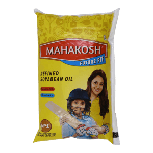 Mahakosh Soyabean Oil Pouch 1L