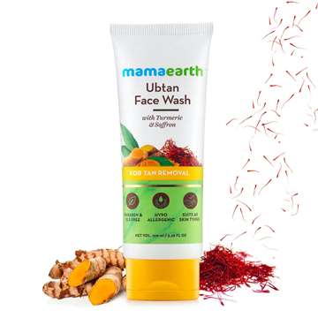 Mamaearth Ubtan Tan Removal Face Wash 100 ml