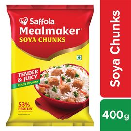 Saffola Mealmaker Soya Chunks 400 g