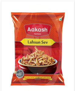 Aakash Namkeen Lahsun Sev, 350 g