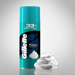 Gillette Foam For Sensitive Skin 418 g
