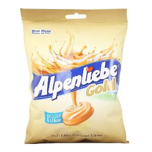 Alpenliebe Gold Caramel Pouch 163.2 g