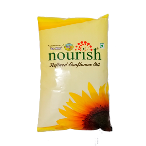 Nourish Sunflower Oil Pouch 1 L