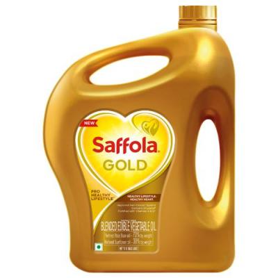 Saffola Gold Oil Jar, 5 L