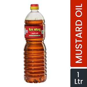 Bail Kolhu Mustard Oil Bottle, 1 L