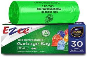 Ezee Biodegradable Small Garbage Bags 30 N