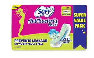 Sofy Sanitary Napkin XL With Wings, 48 N