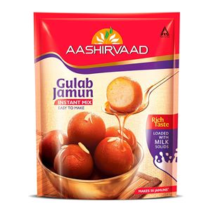 Aashirvaad Gulab Jamun Mix 200 g By 1 Get Free