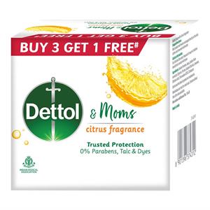 Dettol Citrus Soap(3+1) N (125 G Each)