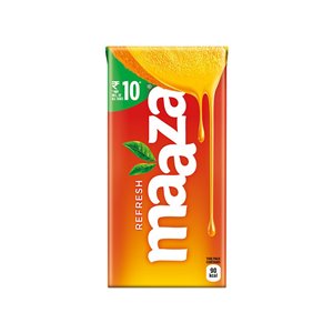Maaza Refresh Drink Tetra Pack 10Rs.