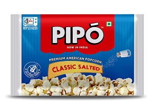 Pipo Microwave Popcorn Classic Salted 90 g