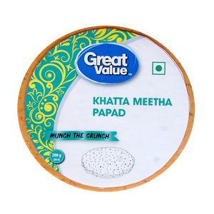 Great Value Khatta Meetha Papad 200 g