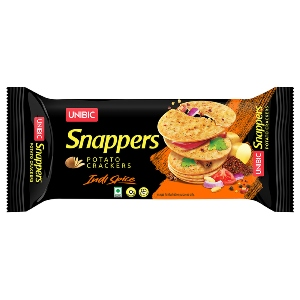 Unibic Snappers Indispice Potato Crackers 75 g