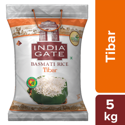 India Gate Tibar  Basmati Rice 5 Kg