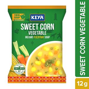 Keya Sweet Corn Veg Soup 12 G