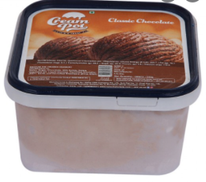 Cream Pot Ice Cream Classic Chocolate, 1 L