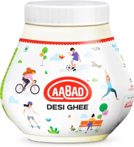 Aabad Desi Ghee 1L Jar