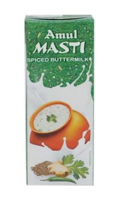 Amul Masti Butter Milk Tetra Pack, 200 ML