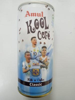 Amul Kool Cafe Classic  Flavored Milk Can, 200 Ml