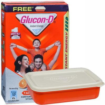 Glucon D Instant Energy Health Drink Tangy Orange Refill 450g