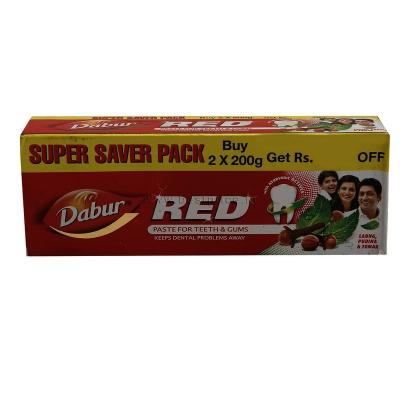 Dabur Red Toothpaste 200 + 200 g