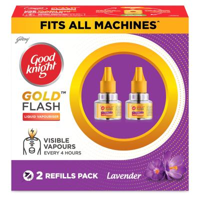 Good Knight Flash Lavender 2 N (45 ml Each)
