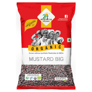 24 Mantra Organic Mustard Seeds 100 g
