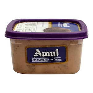 Amul Ice Cream Chocolate Brownie, Tub, 1 L