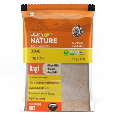 Pro Nature Ragi Flour 500 g