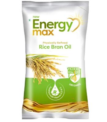 Energy Max Rice Bran Oil Pouch 1 L
