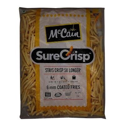 Mccain 6 mm Sure Crisp Fries 3 kg